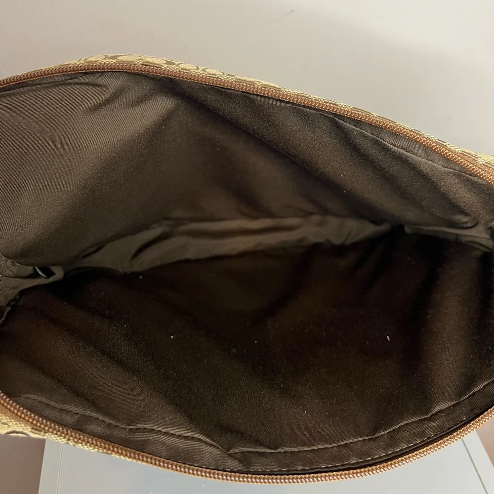 Coach Monogram Print Laptop Bag